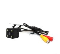12 LED Rear View Camera 170 Degree Wide Angle 480P For Night Vision Waterproof for Car Reversing with License Plate Installation Compatible with 12V 24V Vehicles (4 Lights)