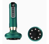 12 Levels Electric Cupping Massager Vacuum Suction Cup Cellulite Scraping Therapy Slimming Body Massage Heating