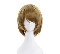 12" Love Live Female's Bobo Short Synthetic Hair LoveLive Hanayo Koizumi Hanayo Cosplay Wig Heat Resistance Fiber+hairnet
