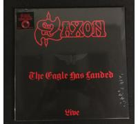 12" LP Red Black Vinyl Saxon The Eagle Has Landed Live Limited Edition - FN21