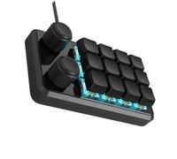 12 Macros Pad For Gamers And Professional RGBs Illuminateds Programmable With Type C Cable Programmable Macros Pad