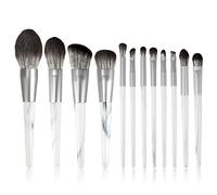 12 Makeup Brush Set Full Set Of Loose Powder Brush Flat Foundation Brush Eye Shadow Set Brush Beauty Tools