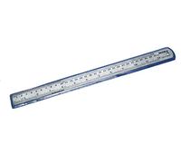 12" MATT STAINLESS STEEL RULER
