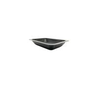 (12" Meat Dish) Chabrias Ltd Stackable Hard Anodized Baking Trays Roating Trays for Oven UK Made
