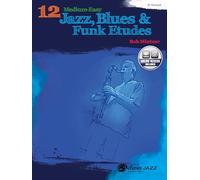 12 Medium Easy Jazz Etudes Trumpet (+CD) – Book & Online Audio – Belwin Play-Along