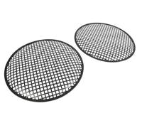 12" Metal Speaker Grille Supplied in Pack of 2 with Black PVC Trim