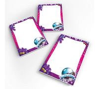 12 mini notepads VIP disco party notepad party gift birthday children birthday girl boy