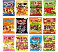 12 Mixed HARIBO Sweets Bags (140G) Random Mied Flavours of Sweets Bag - VSTAR