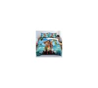 (12# Moana, UK SINGLE 135x200cm) 3D Cartoon Bluey Bedding Set Quilt Duvet Cover Pillowcase Single Double PRESENT#