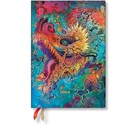 12-Monatskalender Flexi 2024 Humming Dragon Midi Horizontal