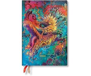 12-Monatskalender Flexi 2024 Humming Dragon Midi Horizontal
