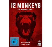 12 Monkeys - 12 Monkeys - die Komplette Serie (Alle 4 Staffeln)