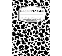 12-Month Budget Planner & Expense Tracker: Monthly Finance Organizer with Paycheck Budgeting, Savings & Bill Tracker