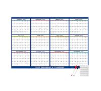 12 Month Dry Erase Calendar 2025, Dry Erase Monthly Calendar - Reusable Wall Calendar, Erasable Planner for 2025 | Planning Plans, Wet and Years