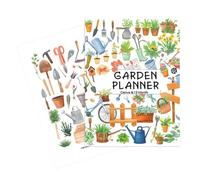 12 Month Garden Planner - Gardening Notebook, Plant Tracker, Planning Organizer for Raised Beds | Backyard Balcony Kitchen Landscape Greenhouse Family Farmers Women Men Seasonal Journal Tool