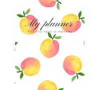 12 month planner for notes and health check 2025 2026