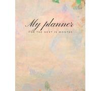12 month planner for notes and health check 2025 2026
