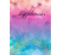 12 month planner for notes and health check 2025 2026 HARD COVER