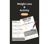 12-month Weight Loss & Activity Tracker: Simply tracker with 1-year weekly plans, Jokes every week!