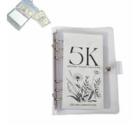 12 Monthly Savings Challenges Binder, 12-Month Envelopes Money Saving Challenge Binder, Money Saving Binder, Money Savings Challenges Book, Budget Binder Money Organizer for Kids (5K)
