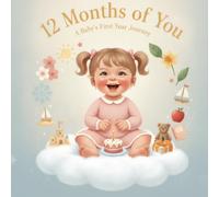 12 Months of You: A Baby's First Year Journey: A Keepsake Memory Book Celebrating a Little Girl's Milestones from Newborn to One Year Old