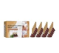 12 Moxibustion Cones - Body Slimming for The Lazy Man: Sculpts Your Abdomen and Buttocks with Visible Before-and-After Results, no Exercise Required.