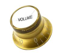 12 Musical Instrument Accessories Electric Guitar Knobs 2T2V Volume And Tempo Control Guitar Knobs For Adult Beginners(Volume Gold)