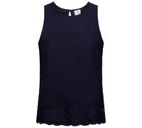 Trespass Womens Casual Sleeveless Top Broderie Anglaise Round Neck Vest Zadie