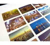 12 NEW YORK, NYC, Sights and Views, Themed Self-Adhesive Labels Stickers