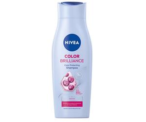 12× NIVEA Color Brilliance Shampoo Hair Shampoo 400 Ml - Protection & Radiance