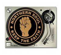 12" NORTHERN SOUL - KEEP THE FAITH CORK DJ SLIPMATS / Turntable SLIP MATS