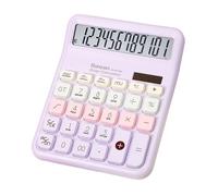 12 Number Solar Power Calculator Colorful Physical Form Ergonomic Pad Thin Transportable for Finance Classroom Demands Transportable Solar Calculator