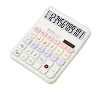 12 Number True Solar Calculator Colorful Ergonomic Plan Transportable Polystyrene Building for Accounting Classroom Use Solar Calculator with Large Display