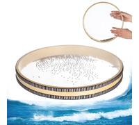 12” Ocean Sound Drum For Meditation & Yoga, Natural Sea Wave Percussion, Relaxation & Mindfulness Music Instrument