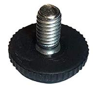 12 Outdoor Furniture Leg Levelers 5/16-18 Thread with Approx 5/8" Stainless Steel Threaded Stud Adjustable Glide Patio Furniture Leveling Chair Feet Legs to Protect Surface (12 pcs Pack)