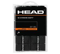 12 Overgrip Head Xtreme Soft tennis grips black