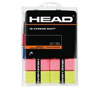 12 Overgrip Head Xtreme Soft tennis grips colored