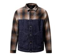 12 OZ Indigo Cotton Denim M13L0 Jacket - male - Replay - Denim Jackets - Blue - M - Jackets M