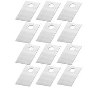 12-Pack 0.2mm Guitar Saddle Shims, Bridge Shims Compatible with Floyd Rose for Saddle Height Adjustment