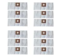 12 Pack 1.5 Gallon Paper Dust Bag Compatible with Shop Vac 1-1.5 Gallon Disposable Filter Bag 90667 Type A 9066700 Garbage Collection