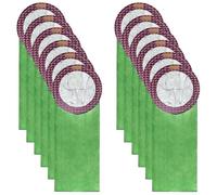 12 Pack 100331 Micro Filter Bags Replacement for ProTeam 10 Quart Backpack Vacuum: CoachVac, Super CoachVac, MegaVac, Replace Part #100331 Open Cirular Collar