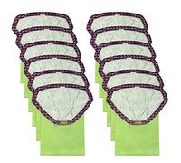 12 Pack 107314 Micro Filter Bags Replacement for ProTeam 6 Quart Backpack Vacuum: Super Coach Pro 6, ProVac FS 6, GoFit 6, GoFit 6 PLUS and GoFree Flex Pro II