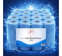 12 Pack 120meters Each roll Long Last Each Rolls Centre Feed Rolls Blue Tissue Paper Roll (2 Ply)