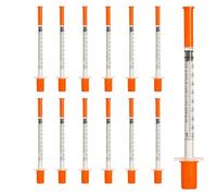 12 Pack 1ml Plastic Multiple Uses Measuring Tools, Laboratory Measurement Tool 31Gx6mm, Individually Packed