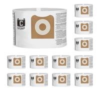 12 Pack 23738 VF3501 Size C Filter Bags Compatible with RIDGID 3-4.5 Gallon Wet Dry Vacuum,High-Efficiency Dust Collection Bags