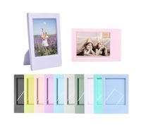 12 Pack 2x3 inch Mini Picture Frames for Instax Mini 13 12 11 9 8 41 40 90 99 70 7s SE EVO Film, Small Freestanding Tabletop Display Frame Set for 54x86mm Pictures (Mixed Colors)