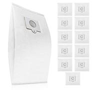 12 Pack 53292 Type Q/C Canister Vacuum Bags for Kenmore 200 400 600 700 800 Series Canister Vacuum Cleaner, Large Capacity Replacement Bag Accessories Set