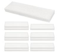 12-Pack A-222 Foam Filter Pads Inserts Compatible With Hagen Fluval 204, 205, 206, 207, 304, 305, 306, 307 Filtration Systems Sponge, Aquarium Bio Sponge Replacement for Fluval Foam Filter, White