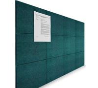 12 Pack Acoustic Tiles Self Adhesive, Acoustic Panels Soundproofing, Acoustic Panels Sound Absorbing, Sound Proof Panels For Walls Gaming, For Ceiling Door Wall Bedroom 30x30 Cm (green)