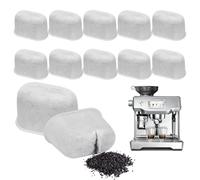 12 Pack Activated Carbon Coffee Machine Water Filter Inserts - Compatible with Ninja ES601, ES655, ES701, Breville & Keurig - Improves Coffee Taste & Reduces Impurities